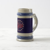 Amerikas 250. Jubiläum Bierglas (VorderseiteRechts)