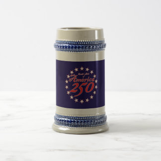 Amerikas 250. Jubiläum Bierglas