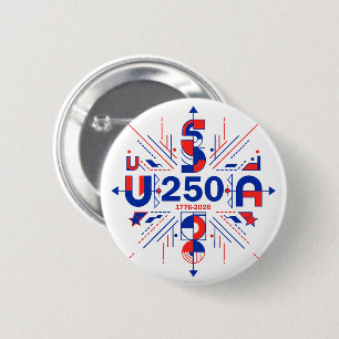 Amerikas 250. Jubiläum Button