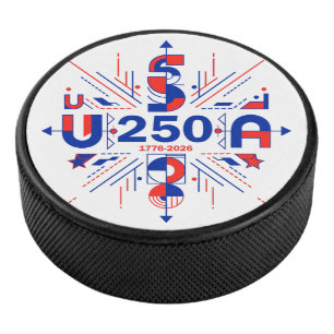 Amerikas 250. Jubiläum Eishockey Puck