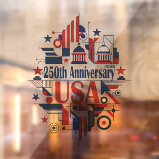 Amerikas 250. Jubiläum Fensteraufkleber