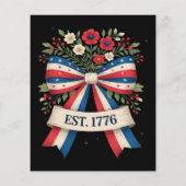 Amerikas 250. Jubiläum Flyer (Hinten)