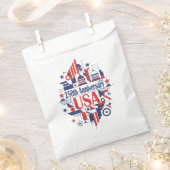 Amerikas 250. Jubiläum Geschenktütchen (Ausgeschnitten)