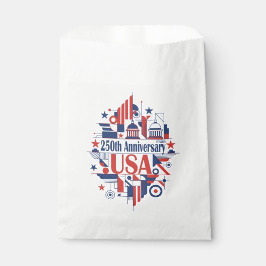 Amerikas 250. Jubiläum Geschenktütchen (Vorderseite)