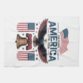 Amerikas 250. Jubiläum Geschirrtuch (Horizontal)
