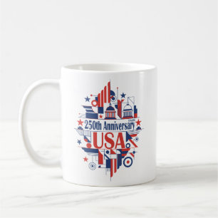 Amerikas 250. Jubiläum Kaffeetasse