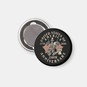Amerikas 250. Jubiläum Magnet