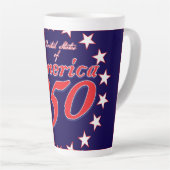 Amerikas 250. Jubiläum Milchtasse (Rechte Ecke)
