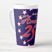 Amerikas 250. Jubiläum Milchtasse (Linke Ecke)