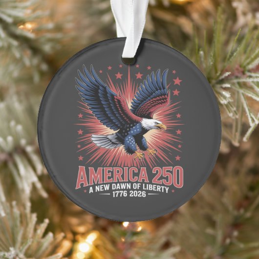 Amerikas 250. Jubiläum Ornament (Baum)