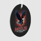 Amerikas 250. Jubiläum Ornament (Vorderseite)