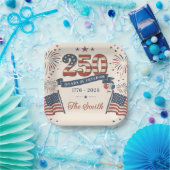 Amerikas 250. Jubiläum Papierplatten Pappteller (Party)