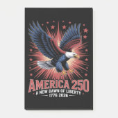 Amerikas 250. Jubiläum Post-it Klebezettel (Vorderseite)