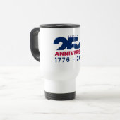Amerikas 250. Jubiläum Reisebecher (Vorderseite Links)