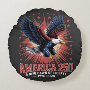 Amerikas 250. Jubiläum Rundes Kissen