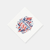 Amerikas 250. Jubiläum Serviette (Ecke)