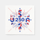 Amerikas 250. Jubiläum Serviette (Vorderseite)
