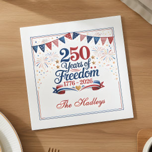 Amerikas 250. Jubiläum Serviette