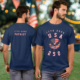 Amerikas 250. Jubiläum USA 250 1776 2026 T-Shirt