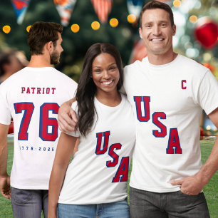 Amerikas 250. Jubiläum USA Hockey Trikot T-Shirt