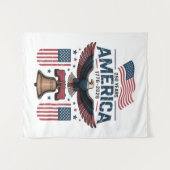 Amerikas 250. Jubiläum Wandteppich (Vorderseite (Horizontal))