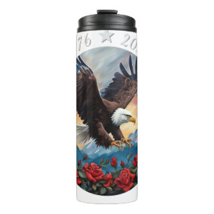 Amerikas 250. Jubiläums-Adler-Thermal-Tumbler Thermosbecher