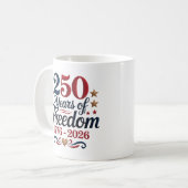 Amerikas 250. Jubiläums-Gedenkausgabe Kaffeetasse (Vorderseite Links)