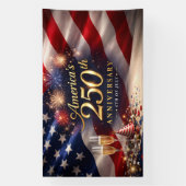 Amerikas 250. Jubiläumsbanner Banner (Vertikal)