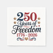 Amerikas 250. Jubiläumsfeier Serviette (Vorderseite)