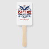 Amerikas 250. Jubiläumsname Fächer (Rückseite)