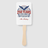 Amerikas 250. Jubiläumsname Fächer (Vorderseite)