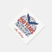 Amerikas 250. Jubiläumsname Serviette (Ecke)