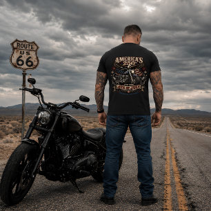 Amerikas 250. patriotischer Motorradfahrer T-Shirt