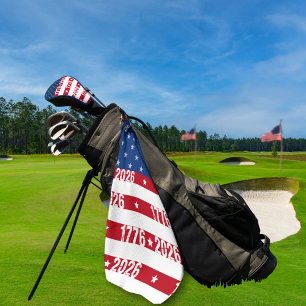 Amerikas 250. Sterne und Streifen 1776-2026 Golfhandtuch