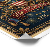 Amerikas 250. Version 1 Poster (Ecke)