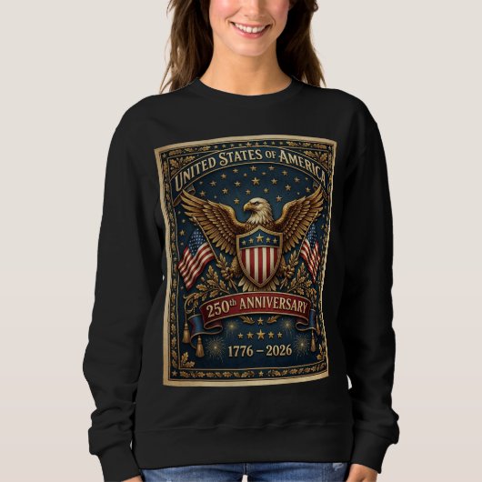 Amerikas 250. Version 1 Sweatshirt (Vorderseite)