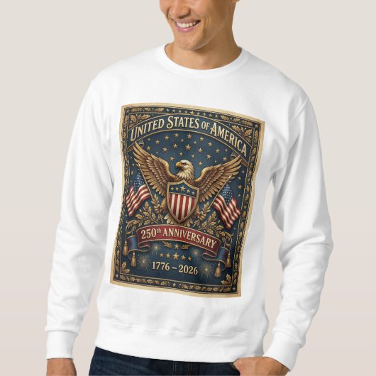 Amerikas 250. Version 1 Sweatshirt (Vorderseite)