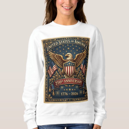 Amerikas 250. Version 1 Sweatshirt (Vorderseite)