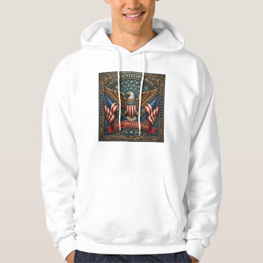 Amerikas 250. Version 2 Hoodie (Vorderseite)