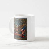 Amerikas 250. Version 2 Kaffeetasse (Vorderseite Links)