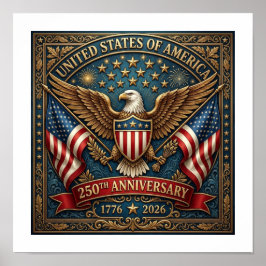 Amerikas 250. Version 2 Poster