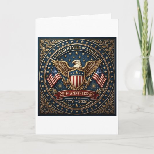 Amerikas 250. Version 3 Karte (Vorderseite)