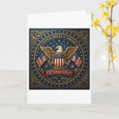 Amerikas 250. Version 3 Karte (Gelbe Blume)