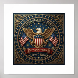 Amerikas 250. Version 3 Poster