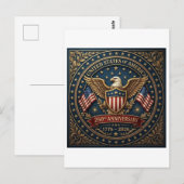Amerikas 250. Version 3 Postkarte (Vorne/Hinten)