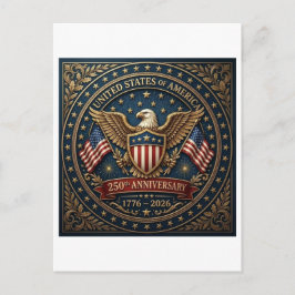 Amerikas 250. Version 3 Postkarte
