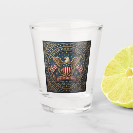 Amerikas 250. Version 3 Schnapsglas