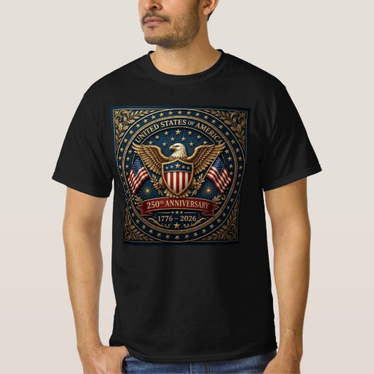 Amerikas 250. Version 3 T-Shirt (Vorderseite)