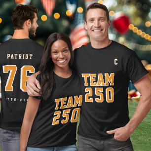 Amerikas 250er Team 250 Event Name Party Trikot T-Shirt