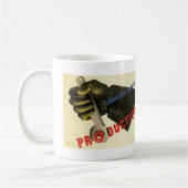 Amerikas Antwort! Produktion Kaffeetasse (Links)
